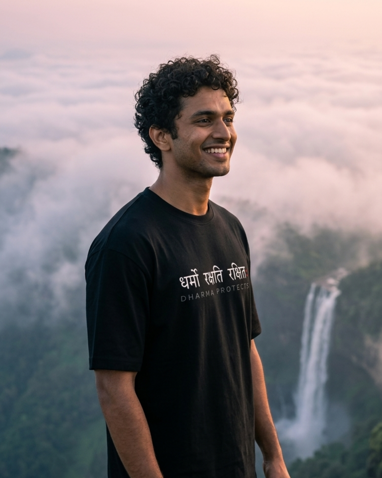 Dharmo Rakshati Rakshitah | Dharma protects Sanskrit Quote Cotton Unisex T-Shirt