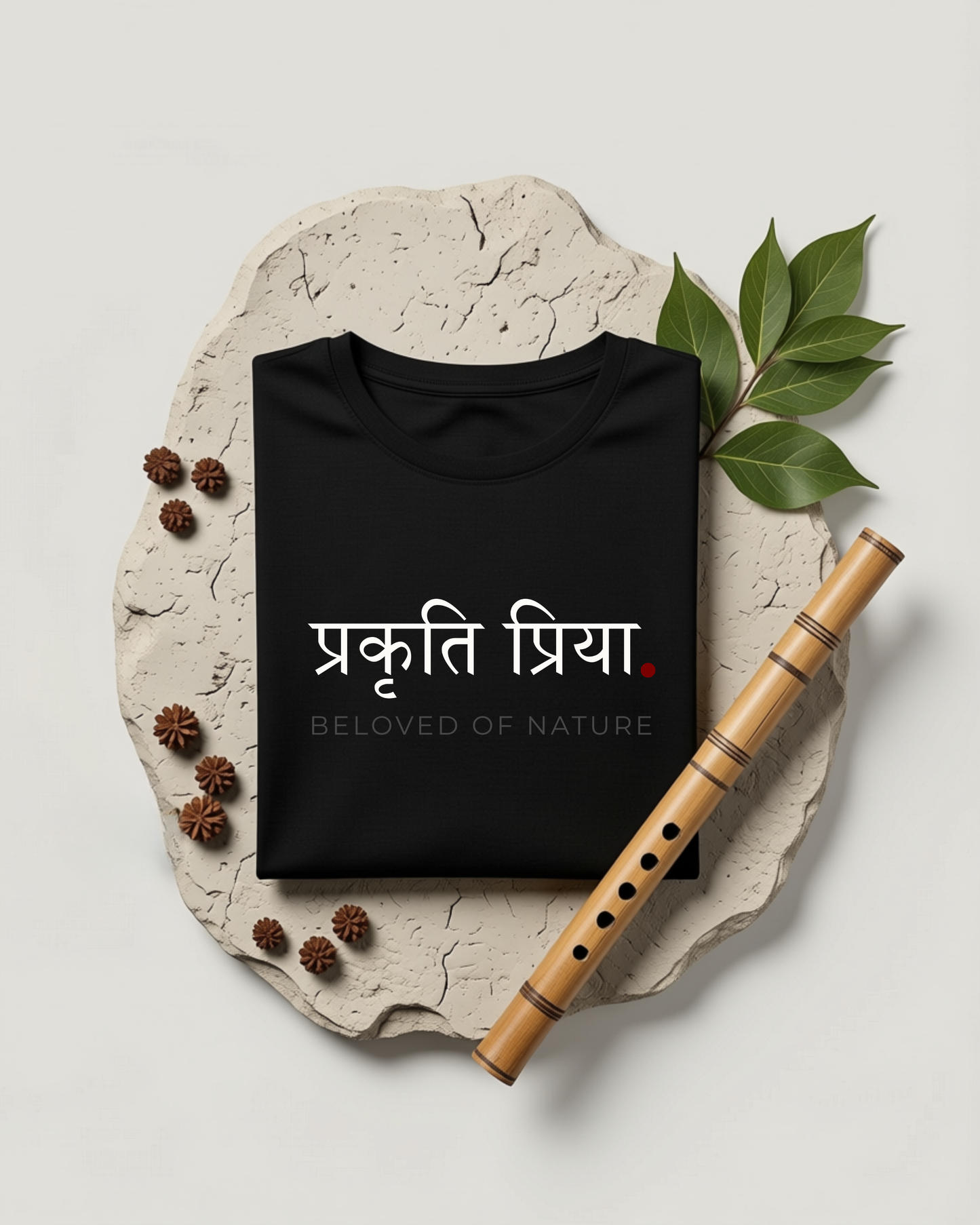 Prakruti Priyah | Beloved of nature Sanskrit Quote Cotton Unisex T-Shirt